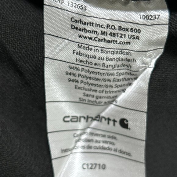 Carhartt Women's Force Cross Flex Modern Fit Scrub, Size M - Picture 12 of 14